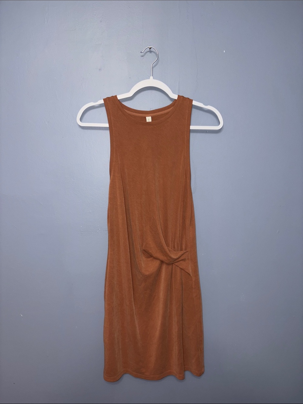 Gentle Fawn | Rust Side Knot Dress